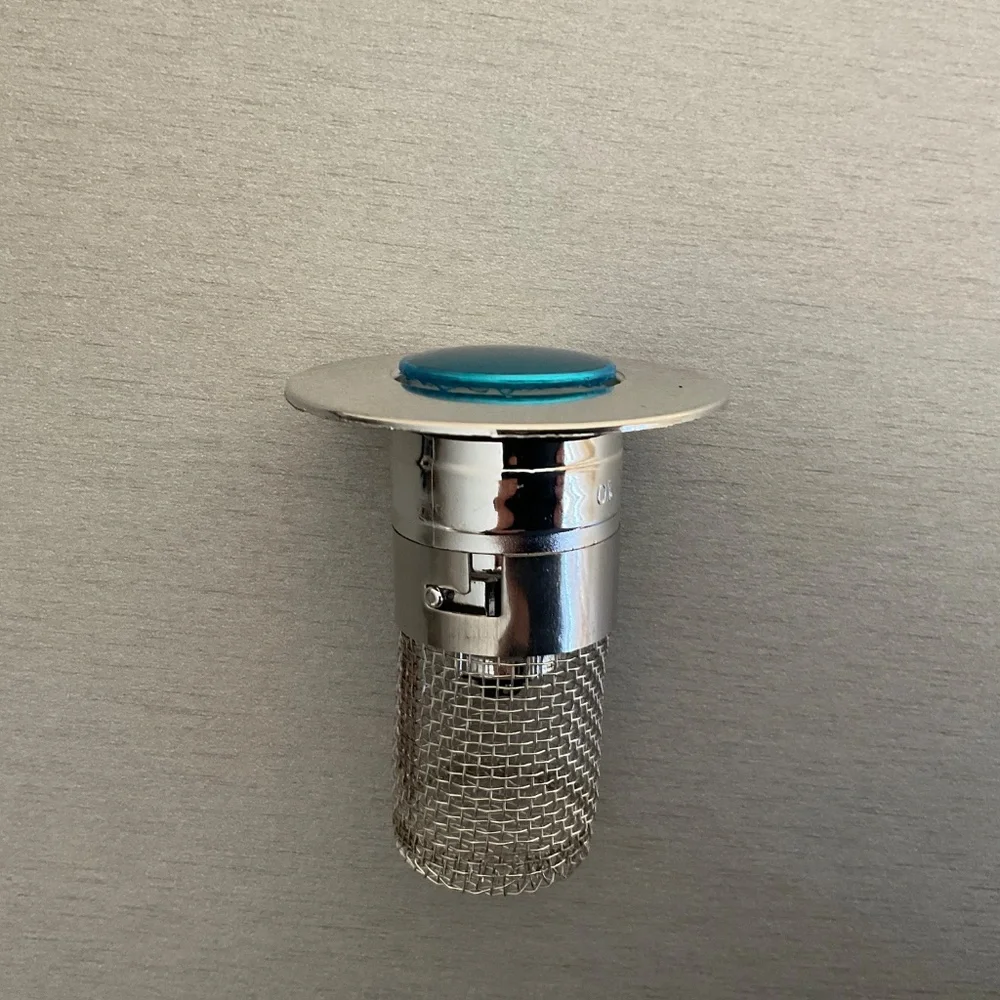 Stainless Pop-Up new sink drain filter